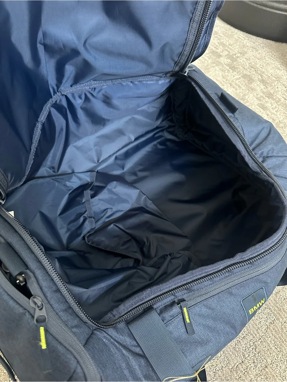 BMW Active Sports Bag 40L Blue Nights Wild Lime NWT Genuine OEM